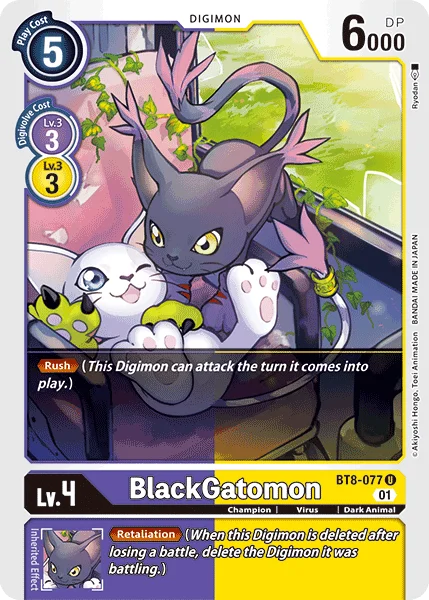 BlackGatomon 「BT8-077」「EN」
