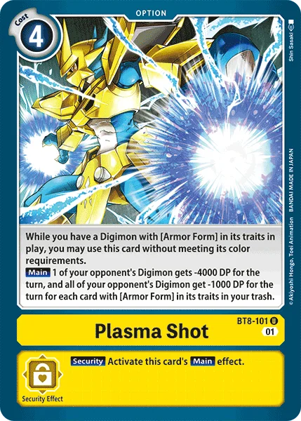 Plasma Shot 「BT8-101」「EN」