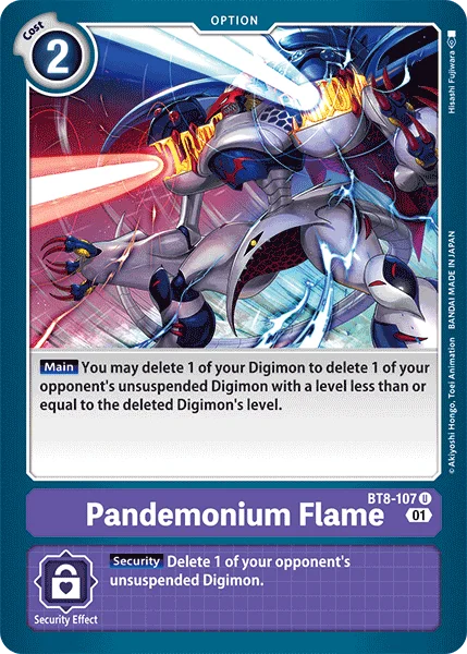 Pandemonium Flame 「BT8-107」「EN」