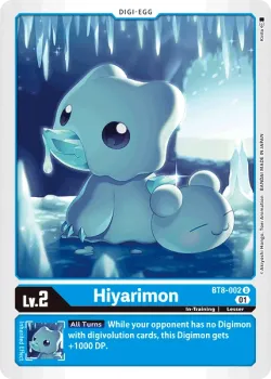 Hiyarimon — New Awakening Pre-Release Pack #BT8-002 · Digimon