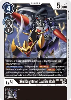 SkullKnightmon Cavalier Mode 「BT8-062」「EN」