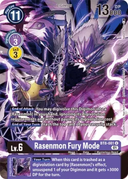 Rasenmon Fury Mode 「BT8-081」「EN」