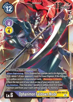 Ophanimon Falldown Mode 「BT8-082」「EN」