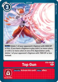 Top Gun 「BT8-096」「EN」