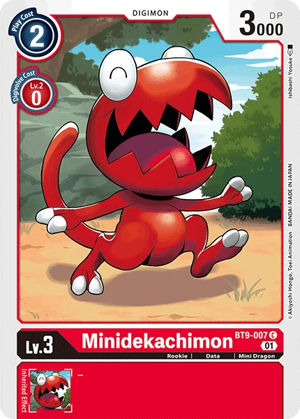 Minidekachimon 「BT9-007」「EN」