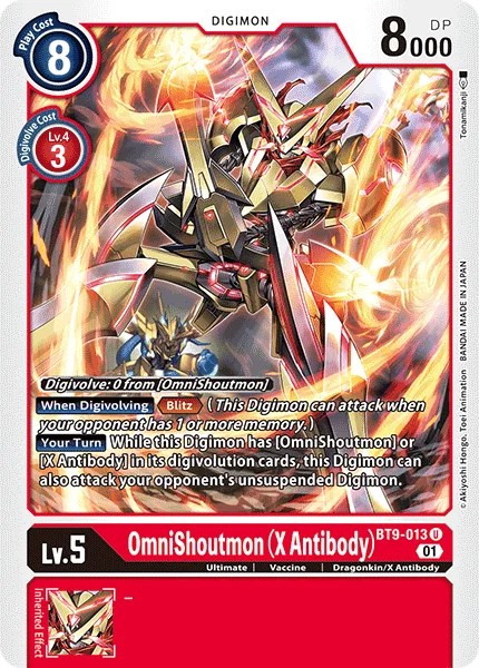OmniShoutmon (X Antibody) 「BT9-013」「EN」