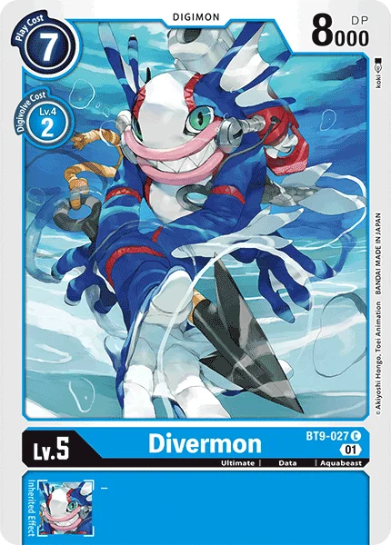 Divermon 「BT9-027」「EN」