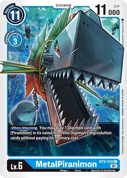 MetalPiranimon 「BT9-030」「EN」