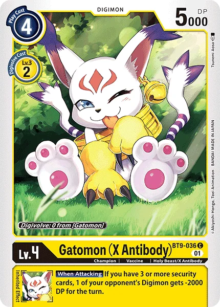 Gatomon (X Antibody) 「BT9-036」「EN」