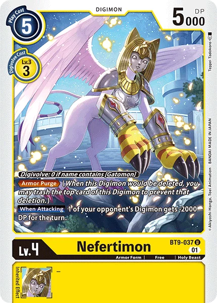 Nefertimon 「BT9-037」「EN」