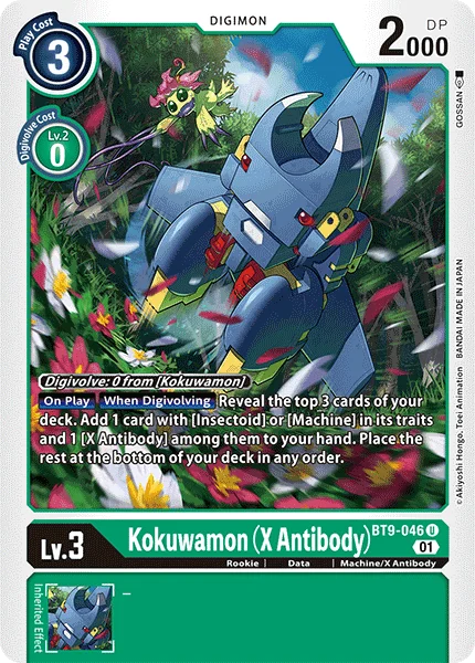 Kokuwamon (X Antibody) 「BT9-046」「EN」