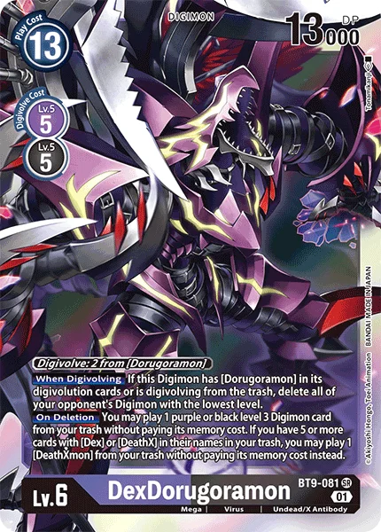 DexDorugoramon 「BT9-081」「EN」
