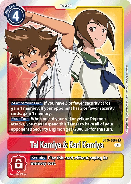 Tai Kamiya & Kari Kamiya 「BT9-084」「EN」