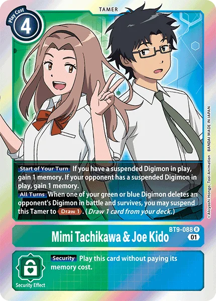 Mimi Tachikawa & Joe Kido 「BT9-088」「EN」