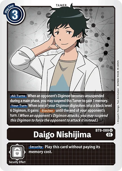 Daigo Nishijima 「BT9-089」「EN」