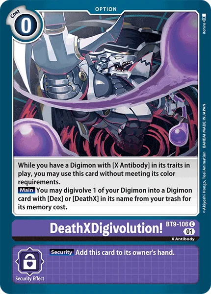 DeathXDigivolution! 「BT9-106」「EN」