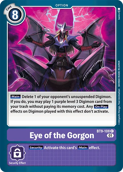 Eye of the Gorgon 「BT9-108」「EN」