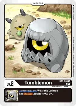 Tumblemon — X Record Pre-Release Pack #BT9-005 · Digimon