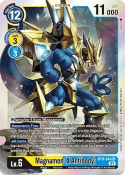 Magnamon (X Antibody) — BT-09: Booster X Record #BT9-044 · Digimon