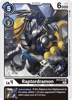 Raptordramon 「BT9-062」「EN」