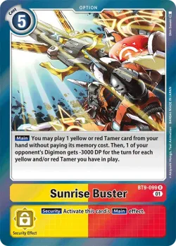 Sunrise Buster 「BT9-099」「EN」