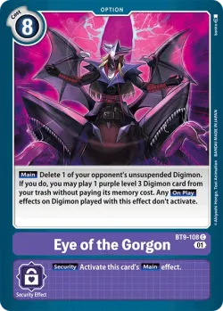 Eye of the Gorgon 「BT9-108」「EN」
