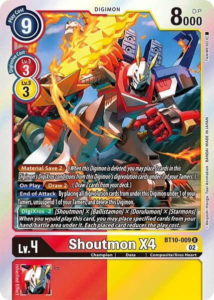 Shoutmon X4 「BT10-009」「EN」