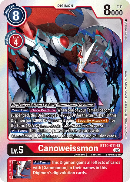 Canoweissmon 「BT10-011」「EN」