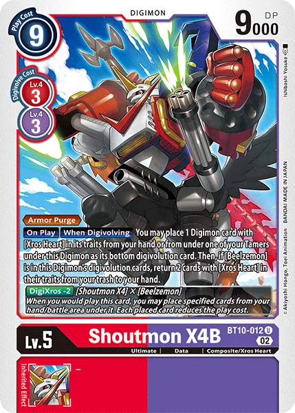 Shoutmon X4B 「BT10-012」「EN」