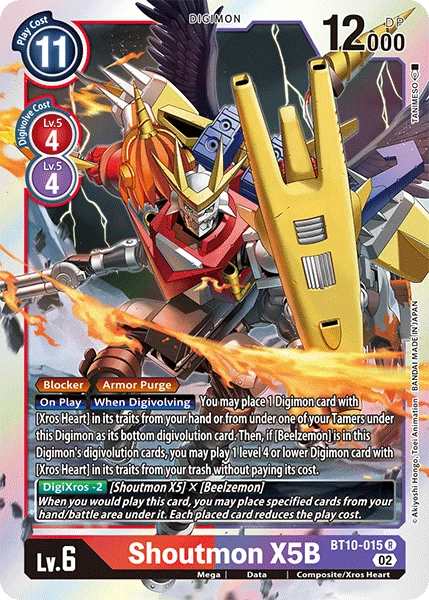 Shoutmon X5B 「BT10-015」「EN」