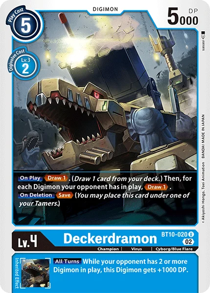 Deckerdramon 「BT10-020」「EN」