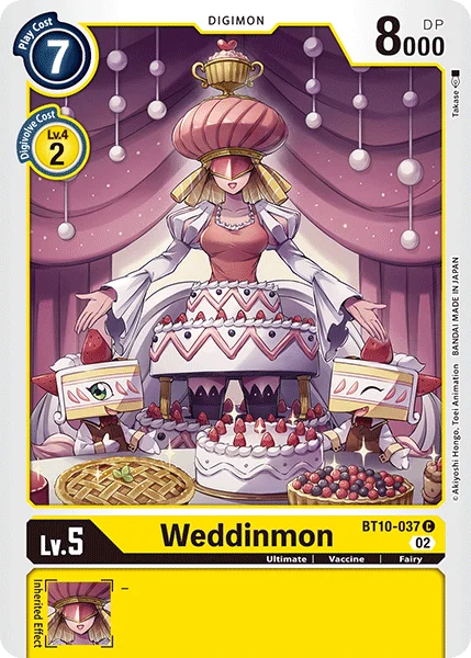 Weddinmon 「BT10-037」「EN」