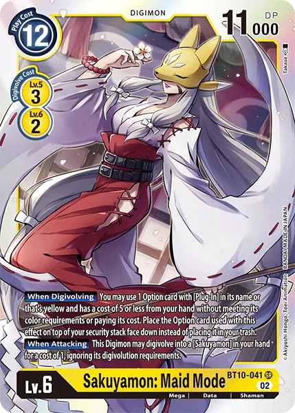 Sakuyamon: Maid Mode 「BT10-041」「EN」