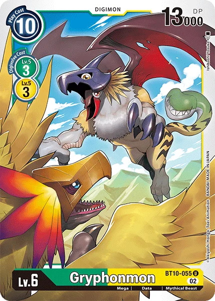 Gryphonmon 「BT10-055」「EN」