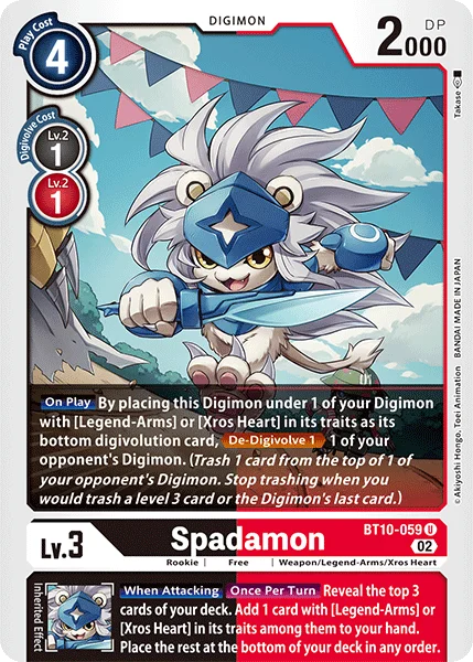 Spadamon 「BT10-059」「EN」