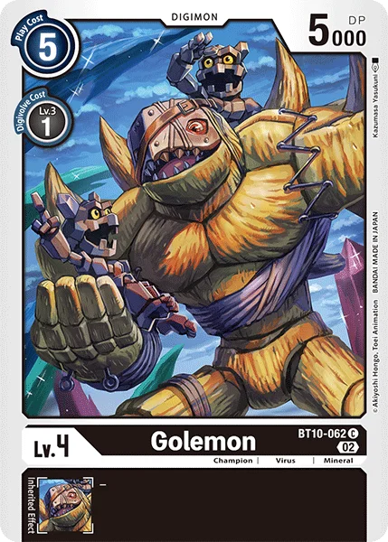 Golemon 「BT10-062」「EN」