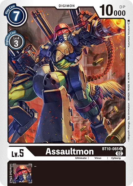 Assaultmon 「BT10-065」「EN」