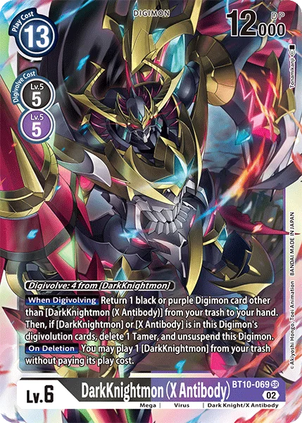 DarkKnightmon (X Antibody) 「BT10-069」「EN」
