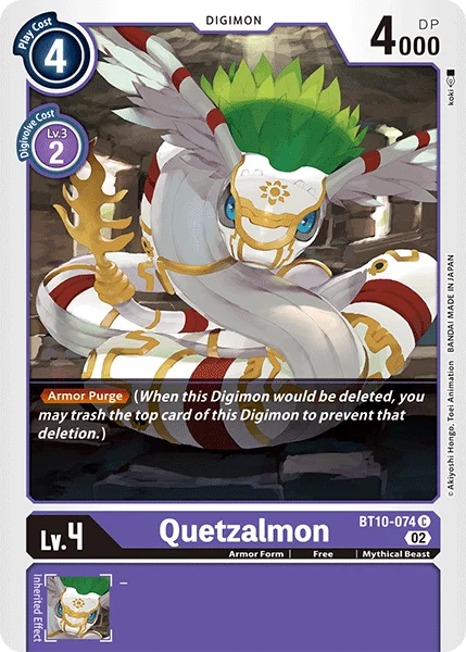 Quetzalmon 「BT10-074」「EN」