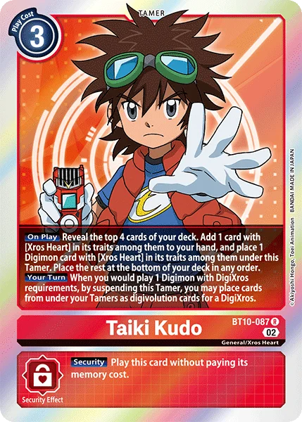 Taiki Kudo 「BT10-087」「EN」