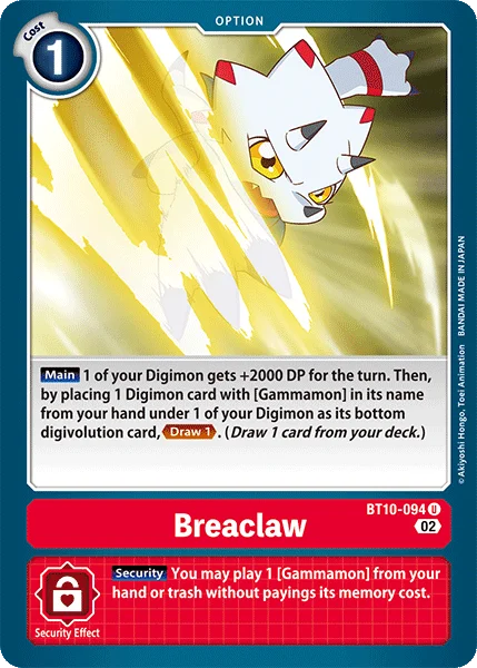 Breaclaw 「BT10-094」「EN」