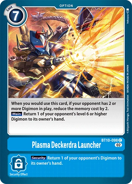 Plasma Deckerdra Launcher 「BT10-098」「EN」