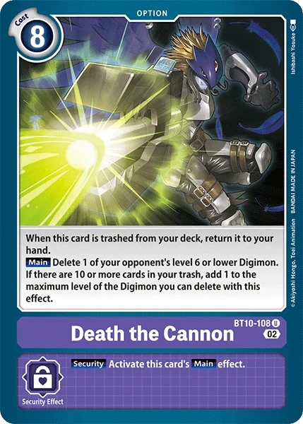 Death the Cannon 「BT10-108」「EN」