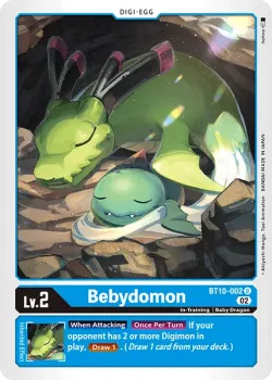 Bebydomon — Xros Encounter Pre-Release Pack #BT10-002 · Digimon
