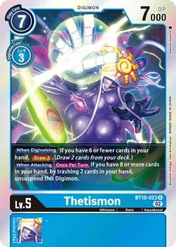 Thetismon — Xros Encounter Pre-Release Pack #BT10-023 · Digimon