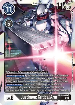 Justimon: Critical Arm 「BT10-067」「EN」