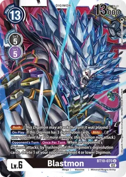 Blastmon 「BT10-070」「EN」