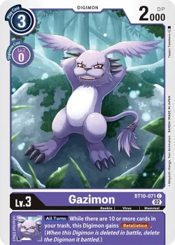 Gazimon 「BT10-071」「EN」