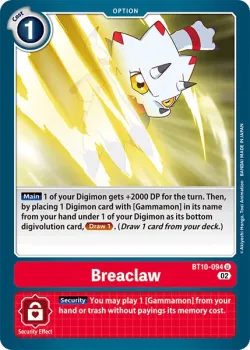 Breaclaw 「BT10-094」「EN」