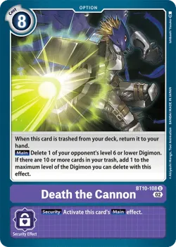 Death the Cannon 「BT10-108」「EN」